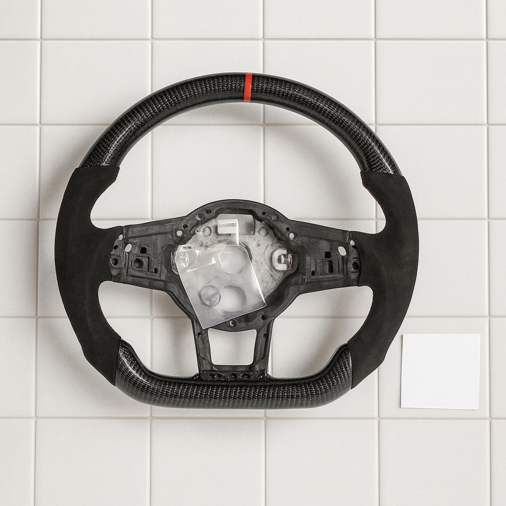 VW Scirocco Golf Steering Wheel With Air Bag - Image 3
