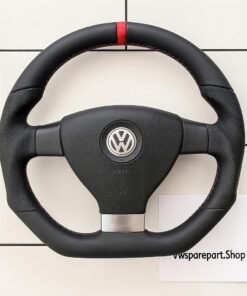 VW R-LINE FLAT BOTTOM STEERING WHEEL