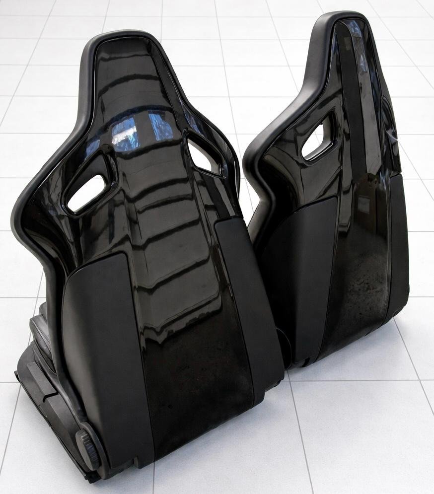 VW Audi Seats Recaro Wingbacks Seats MK6 Golf R Super Rare - Image 2