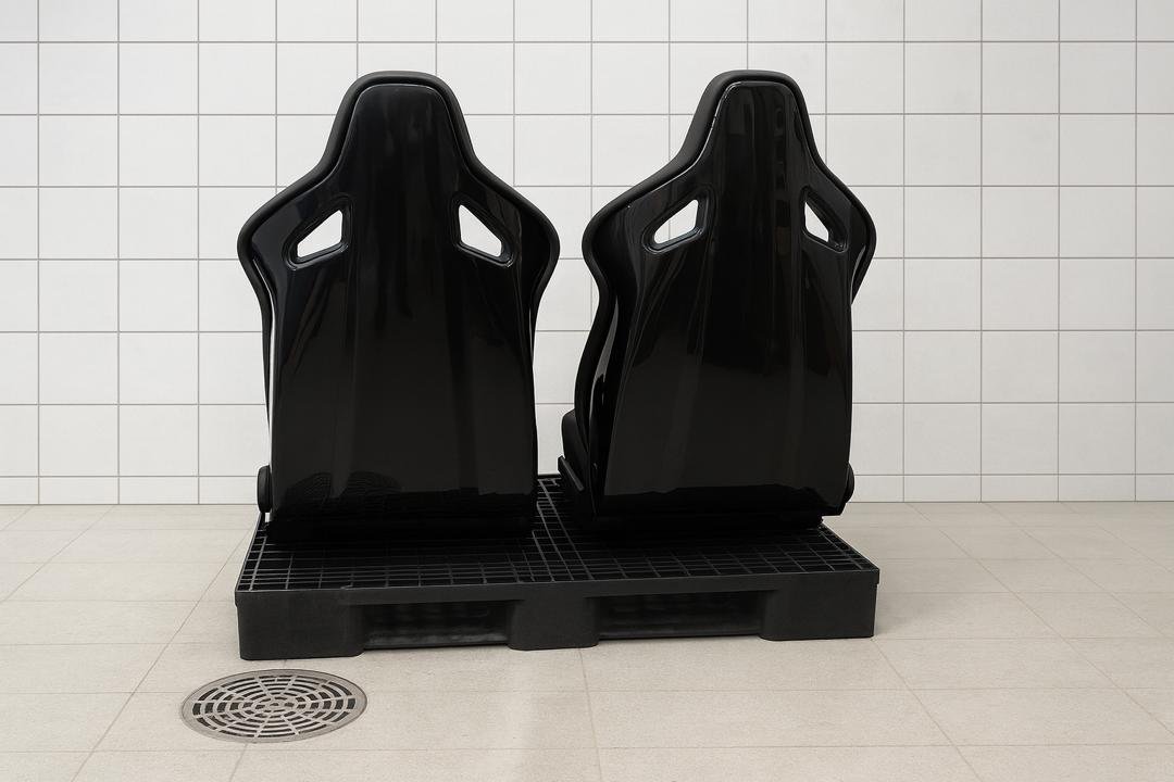 OEM Recaro Wingbacks Rear Seats - Image 2