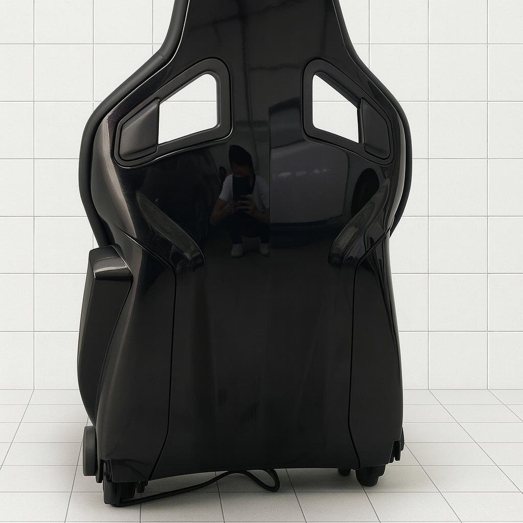 VW Audi Seats Recaro CS Red Carbon GTI Edition - Image 4