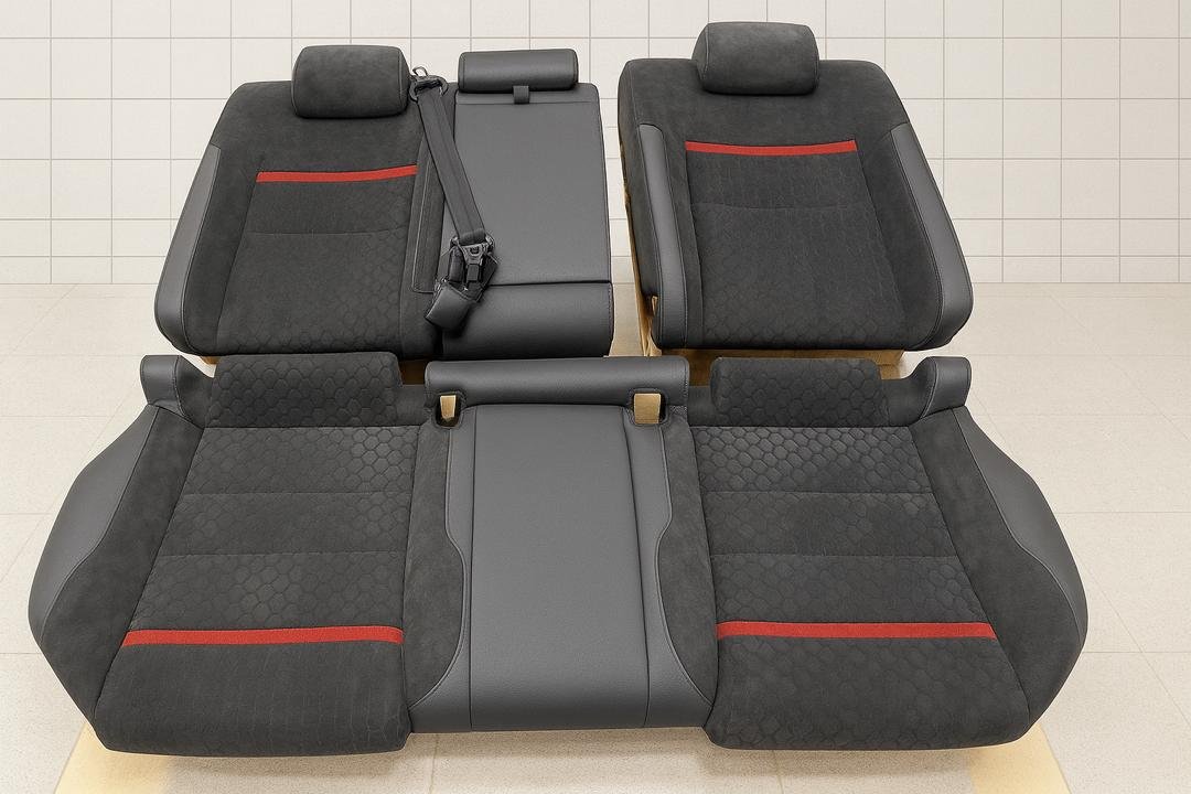 OEM Recaro Wingbacks Rear Seats - Image 4
