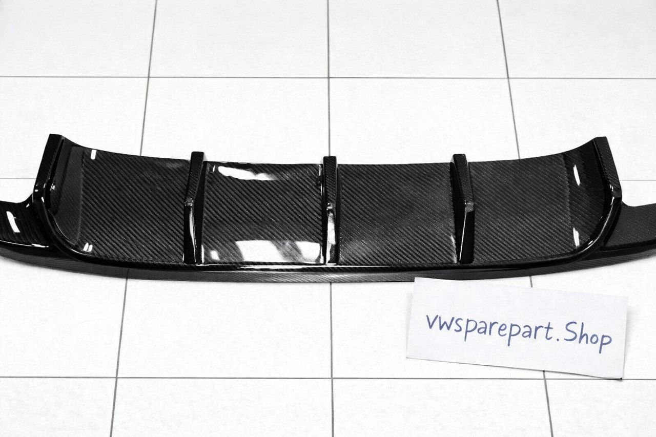 carbon fibre diffuser vw golf mk7