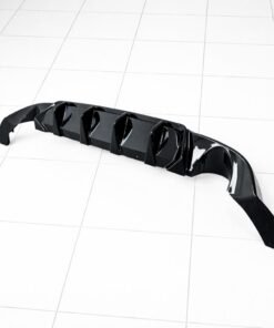 VW Golf GTI MK gloss black rear diffuser