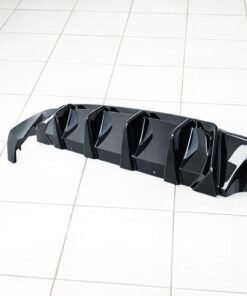 VW Golf GTI MK gloss black rear diffuser