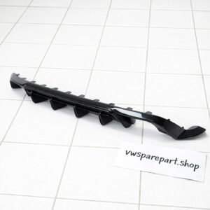 VW Golf GTI MK gloss black rear diffuser