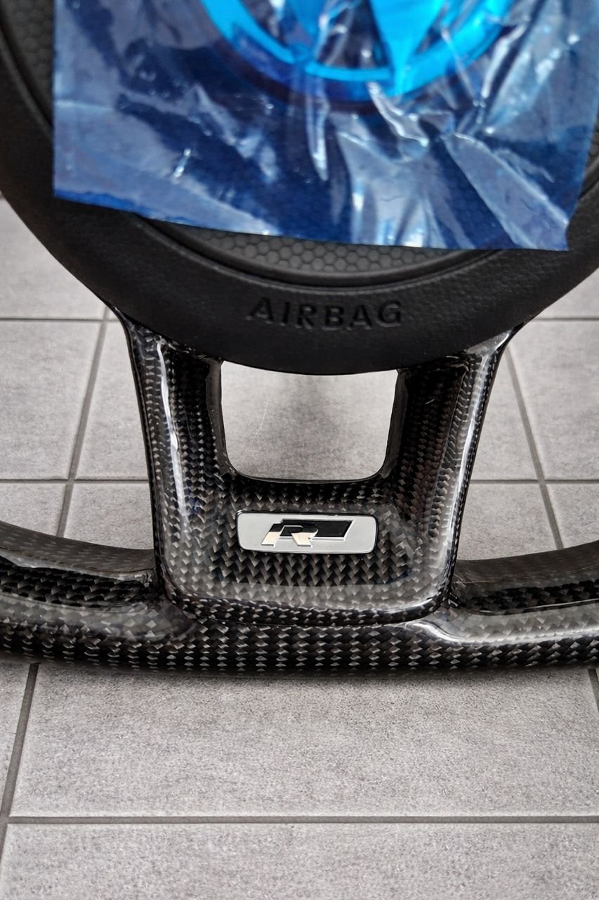 Volkswagen CF Carbon Fiber R Line Steering Wheel - Image 3