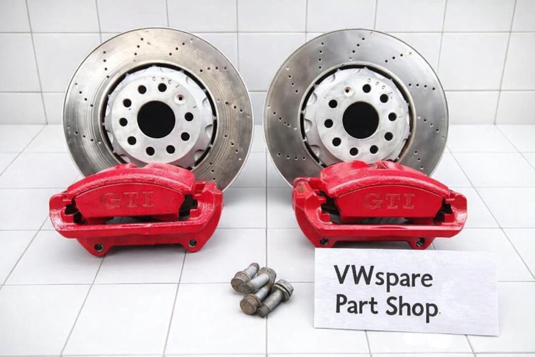 VW Golf GTI MK7 front caliper