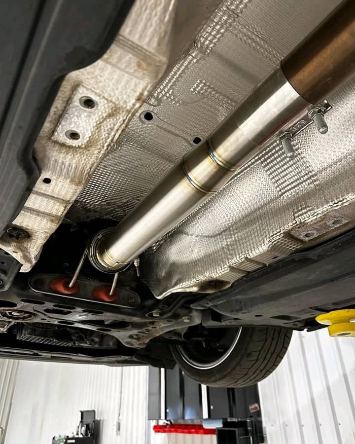 gti downpipe 3 stainless tube