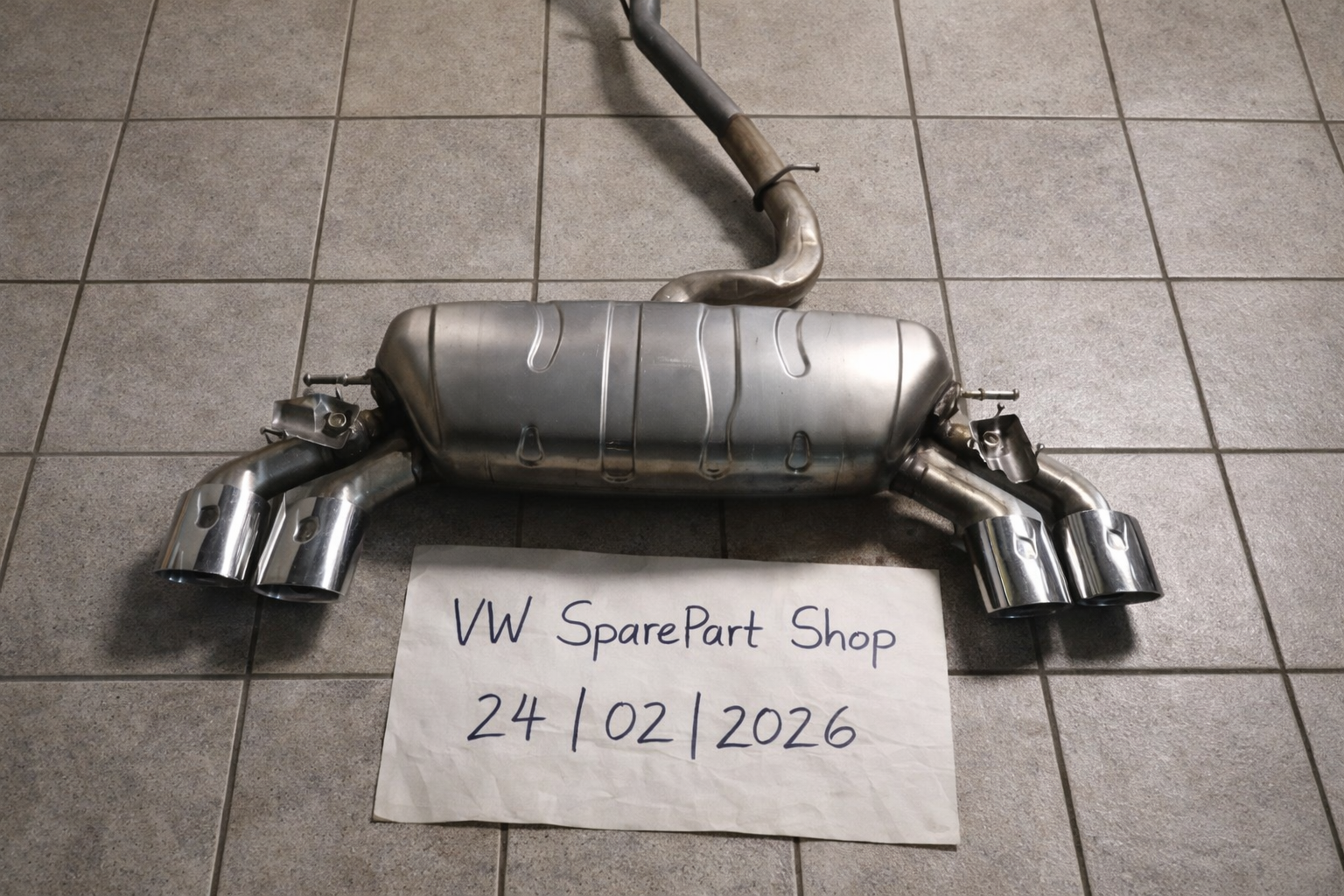 Exhaust VW GTI