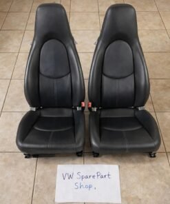 Interieur Porsche 911 Leder Zwart