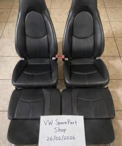 Interieur Porsche 911 Leder Zwart