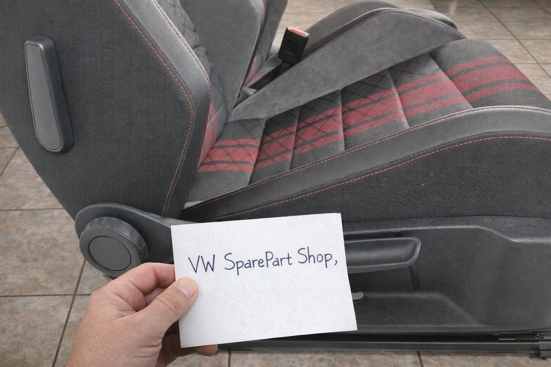 vw golf 7 gtIi tcr alcantara stof grijs