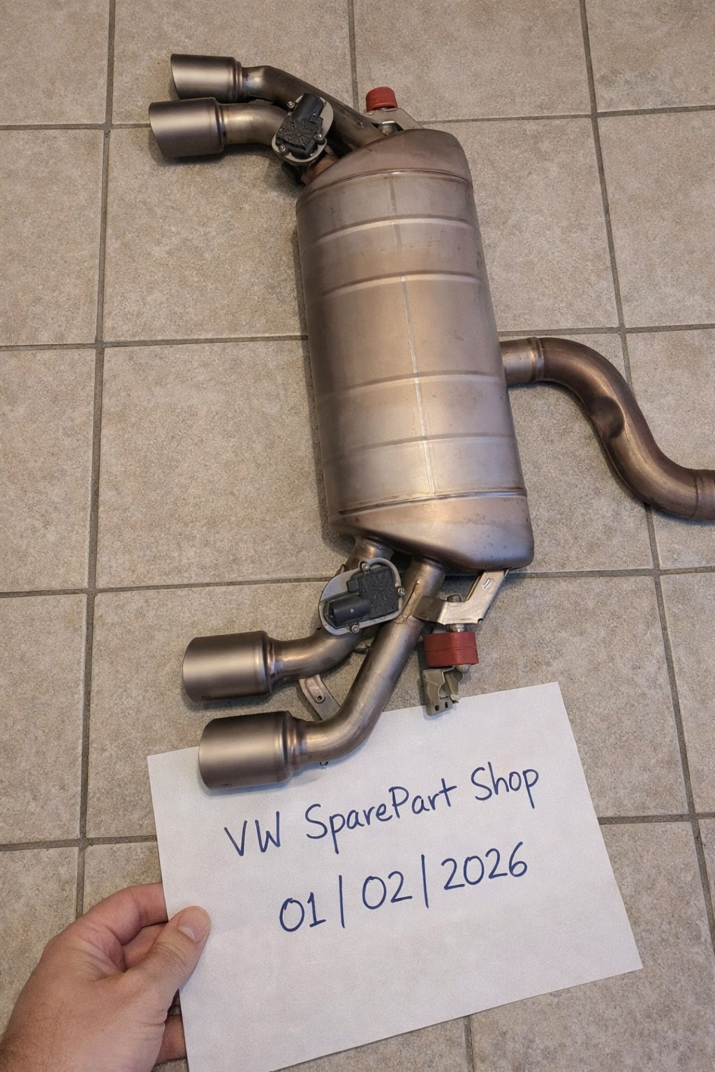 VW AG Akrapovic Exhaust