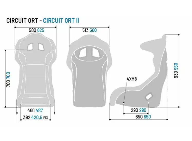 Sparco CIRCUIT II QRT Seat - Image 7