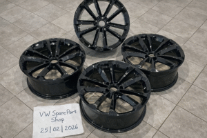 Volkswagen factory black wheel