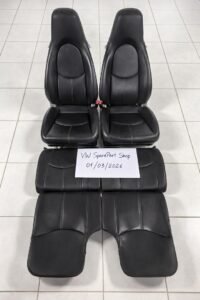 interieur porsche 911 leder zwart