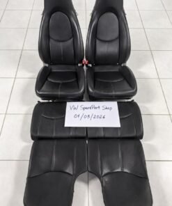 interieur porsche 911 leder zwart