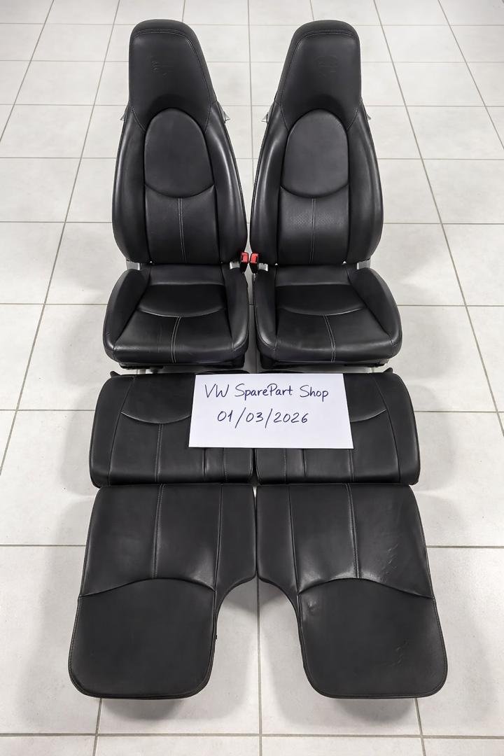 interieur porsche 911 leder zwart