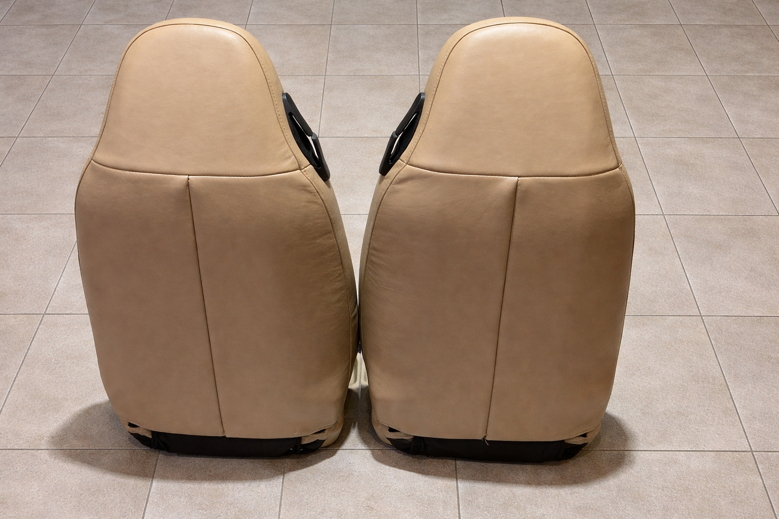 2000-2002 BMW Z3 Roadster Heated Front Seats / Sand Beige Oregon Leather / Z3036 - Image 6