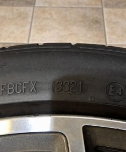 2015-2017 audi s3 19 double 5 spoke wheels rims w tires pair s3108