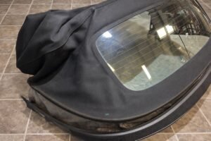 2016-2023 audi tt quattro convertible soft top assembly w motors black t3003